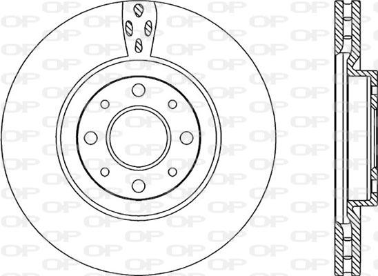 Open Parts BDA2217.20 - Kočioni disk www.molydon.hr