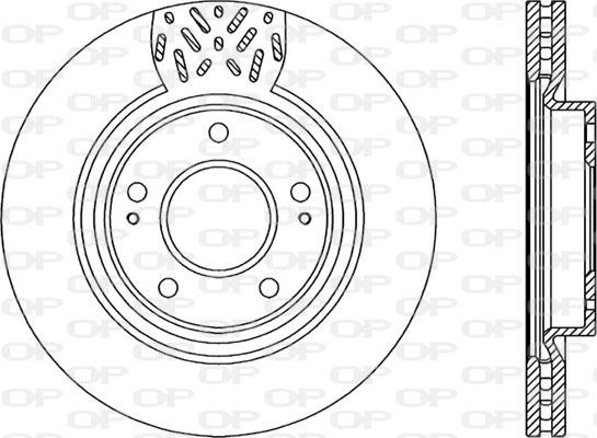 Open Parts BDA2281.20 - Kočioni disk www.molydon.hr