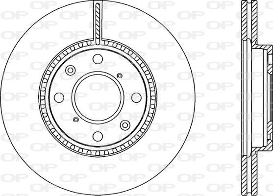 Open Parts BDA2283.20 - Kočioni disk www.molydon.hr