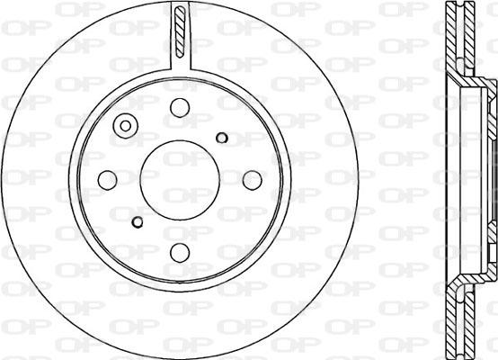 Open Parts BDA2228.20 - Kočioni disk www.molydon.hr