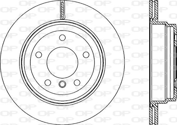 Open Parts BDA2278.20 - Kočioni disk www.molydon.hr