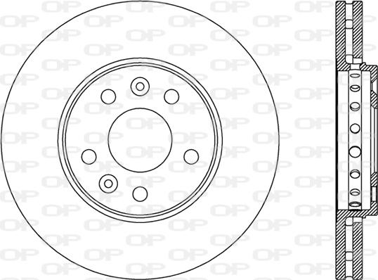 Open Parts BDA2798.20 - Kočioni disk www.molydon.hr