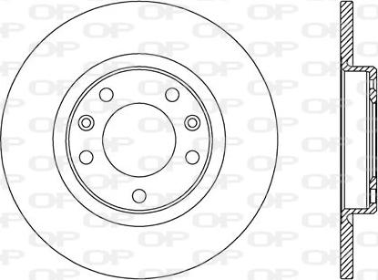 Open Parts BDA2743.10 - Kočioni disk www.molydon.hr