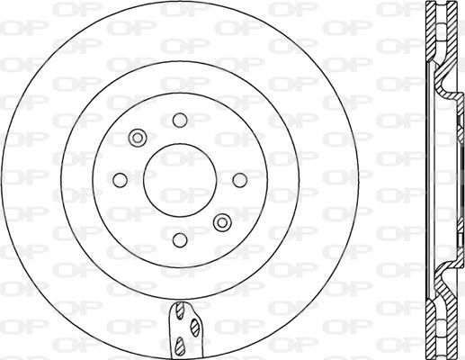 Open Parts BDA2769.20 - Kočioni disk www.molydon.hr