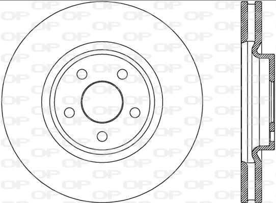 Open Parts BDA2787.20 - Kočioni disk www.molydon.hr