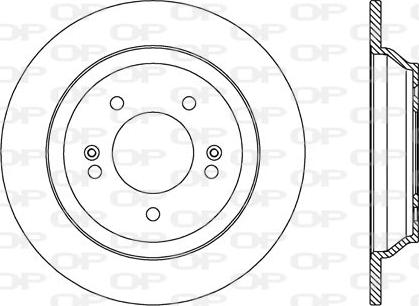 Open Parts BDA2731.10 - Kočioni disk www.molydon.hr