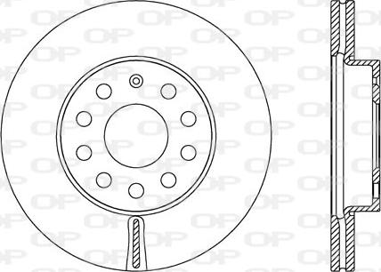 ATE 24.0124-0258.1 - Kočioni disk www.molydon.hr