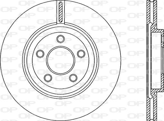 Open Parts BDR1945.20 - Kočioni disk www.molydon.hr