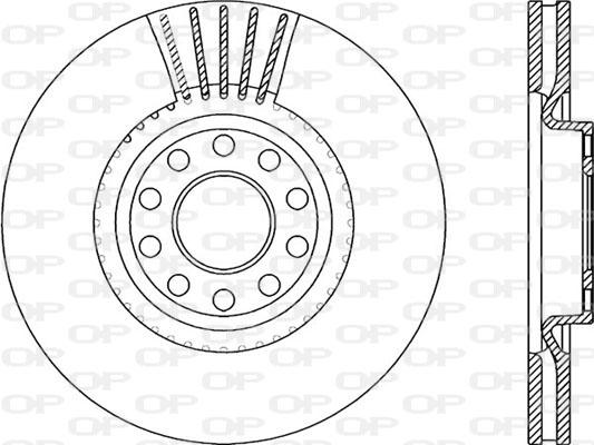 Open Parts BDR1942.20 - Kočioni disk www.molydon.hr