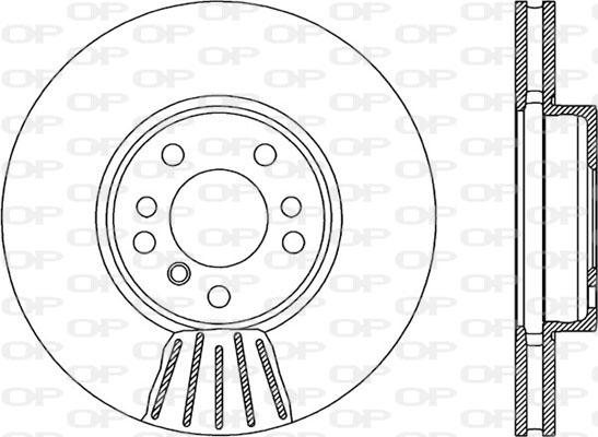 Open Parts BDR1903.20 - Kočioni disk www.molydon.hr