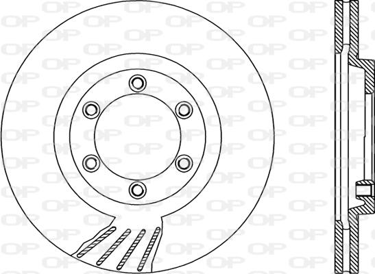 Open Parts BDR1913.20 - Kočioni disk www.molydon.hr