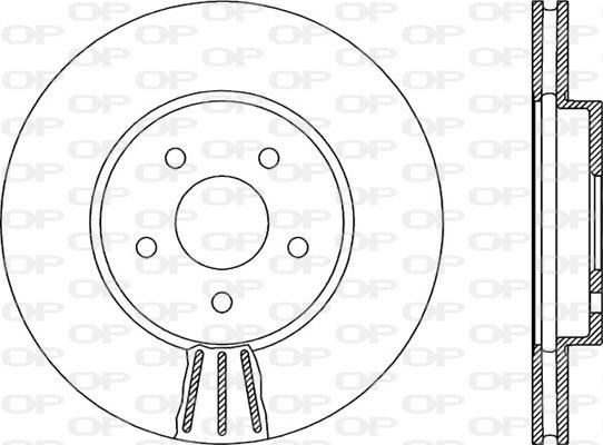 Open Parts BDR1912.20 - Kočioni disk www.molydon.hr