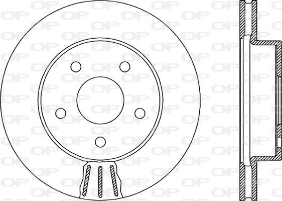 Motaquip LVBE309 - Kočioni disk www.molydon.hr