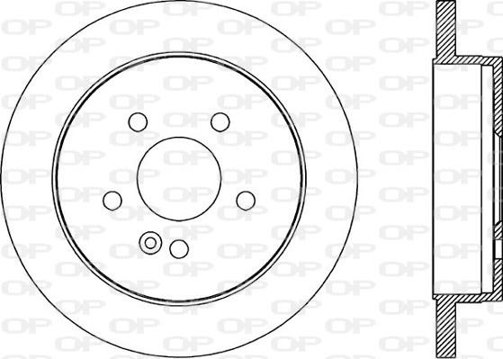 Open Parts BDR1935.10 - Kočioni disk www.molydon.hr