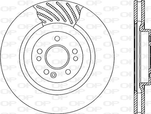 Open Parts BDR1933.20 - Kočioni disk www.molydon.hr