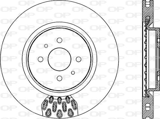 Open Parts BDR1973.20 - Kočioni disk www.molydon.hr