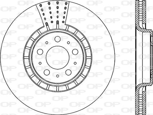 Open Parts BDR1977.20 - Kočioni disk www.molydon.hr