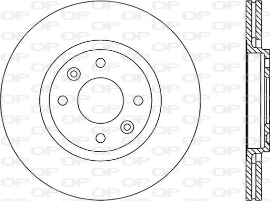 Open Parts BDR1456.20 - Kočioni disk www.molydon.hr