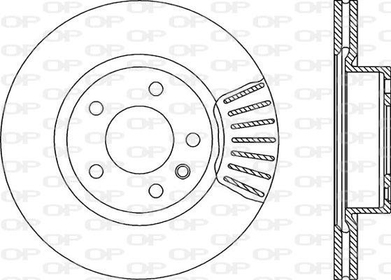 Open Parts BDR1419.20 - Kočioni disk www.molydon.hr