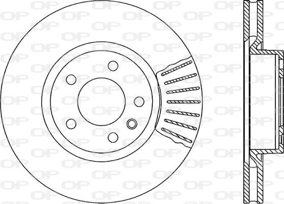 Open Parts BDR1417.20 - Kočioni disk www.molydon.hr