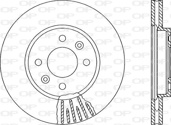 Open Parts BDR1476.20 - Kočioni disk www.molydon.hr