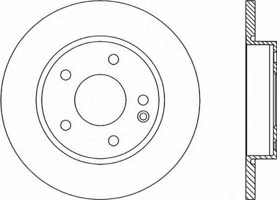 Open Parts BDR1699.10 - Kočioni disk www.molydon.hr