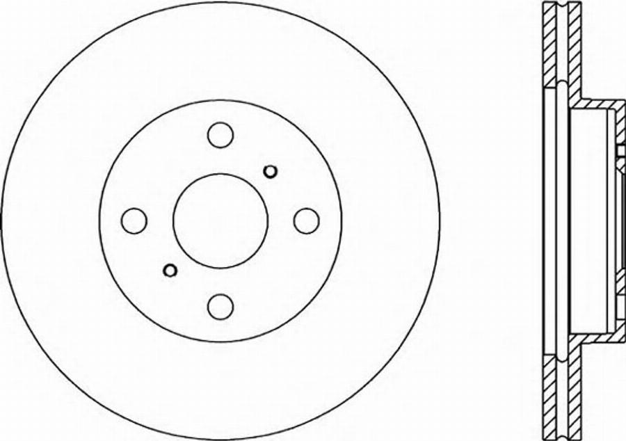 Open Parts BDR1640.20 - Kočioni disk www.molydon.hr