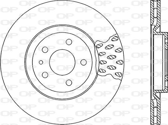 Open Parts BDR1663.20 - Kočioni disk www.molydon.hr