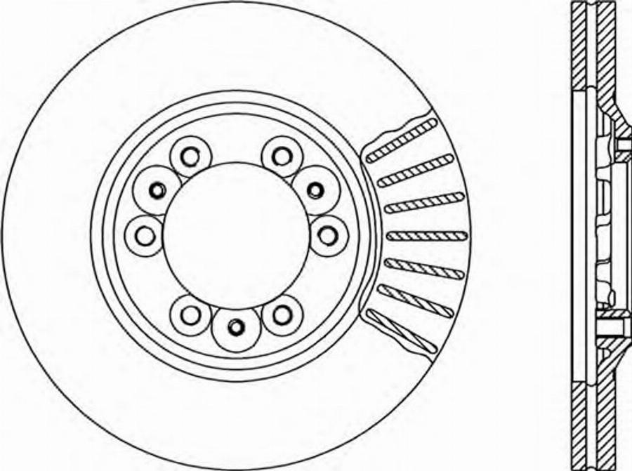 Open Parts BDR1672.20 - Kočioni disk www.molydon.hr