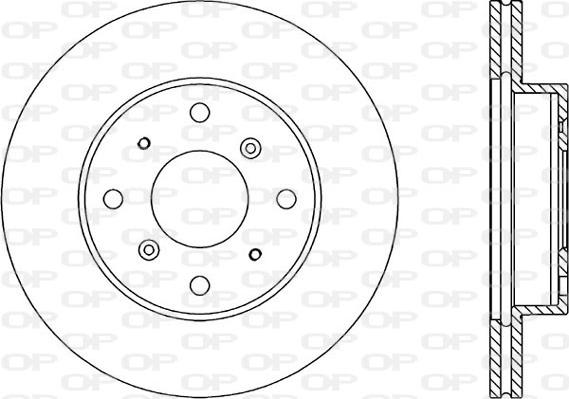 Open Parts BDR1053.20 - Kočioni disk www.molydon.hr