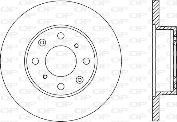 Open Parts BDR1063.10 - Kočioni disk www.molydon.hr