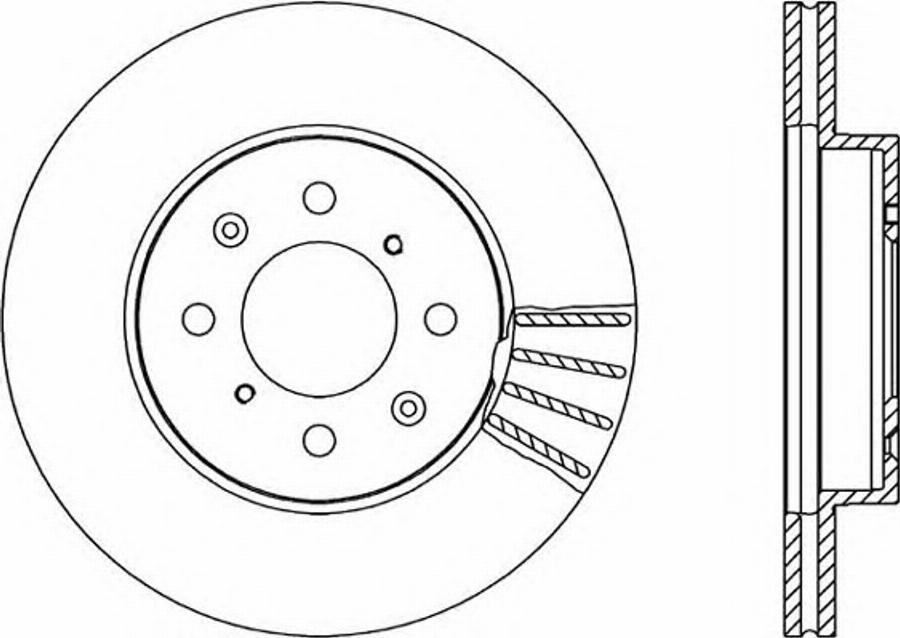 Open Parts BDR1062.20 - Kočioni disk www.molydon.hr