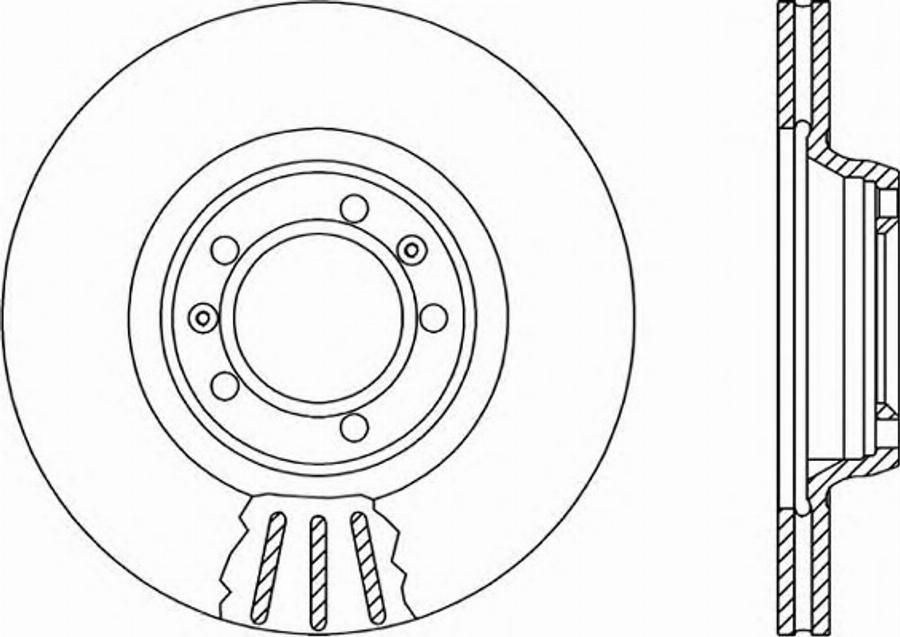 Open Parts BDR101220 - Kočioni disk www.molydon.hr