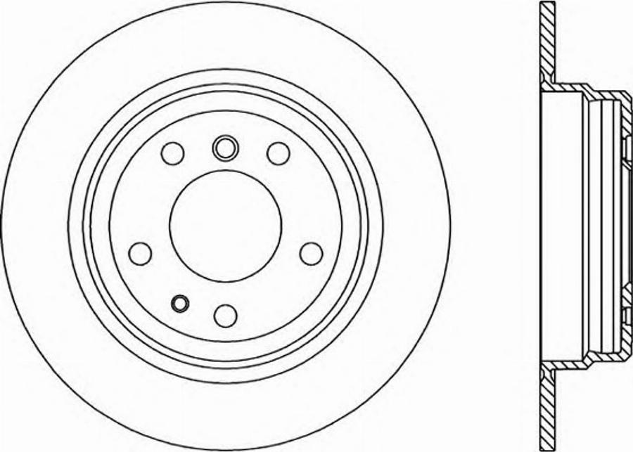 Open Parts BDR1086.10 - Kočioni disk www.molydon.hr