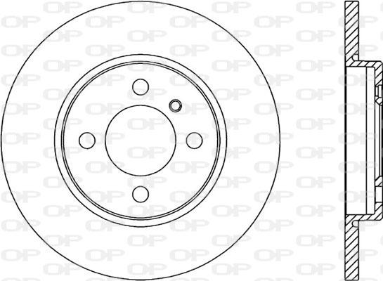 Open Parts BDR1080.10 - Kočioni disk www.molydon.hr