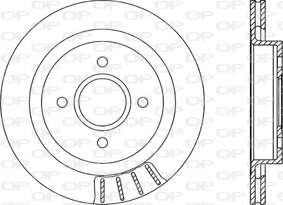 Open Parts BDR1178.20 - Kočioni disk www.molydon.hr