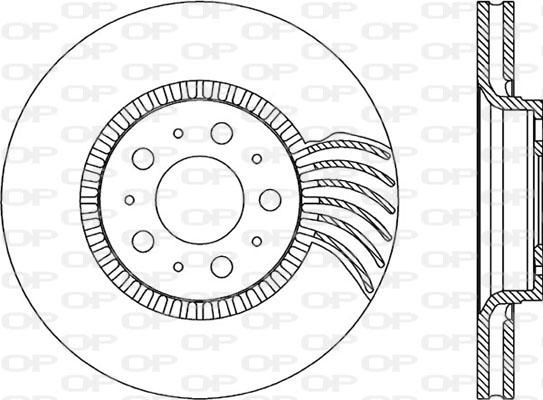 Open Parts BDR1846.20 - Kočioni disk www.molydon.hr