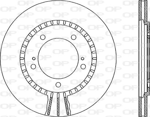 Open Parts BDR1868.20 - Kočioni disk www.molydon.hr