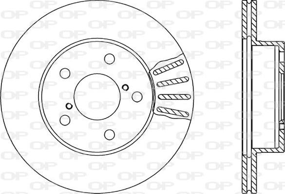 Open Parts BDR1818.20 - Kočioni disk www.molydon.hr