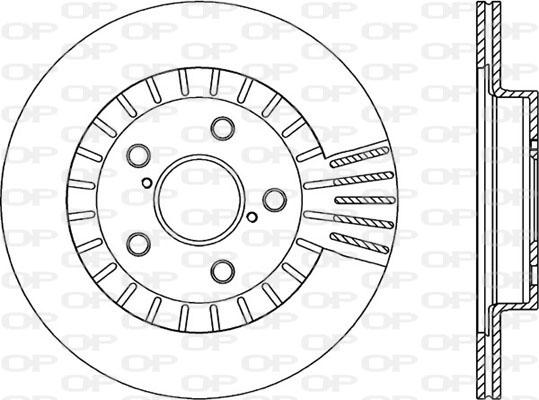 Open Parts BDR1838.20 - Kočioni disk www.molydon.hr