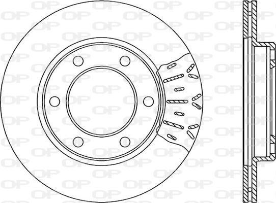 Open Parts BDR1833.20 - Kočioni disk www.molydon.hr