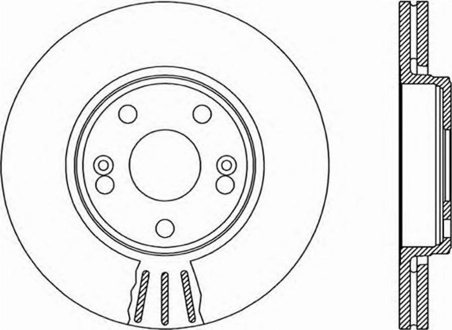 Open Parts BDR1879.20 - Kočioni disk www.molydon.hr