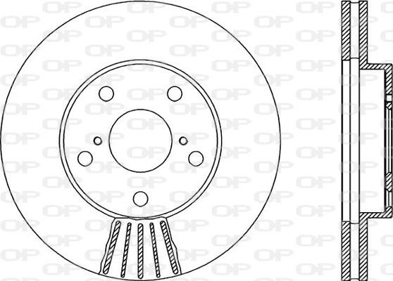 Open Parts BDR1875.20 - Kočioni disk www.molydon.hr