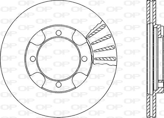 Open Parts BDR1346.20 - Kočioni disk www.molydon.hr