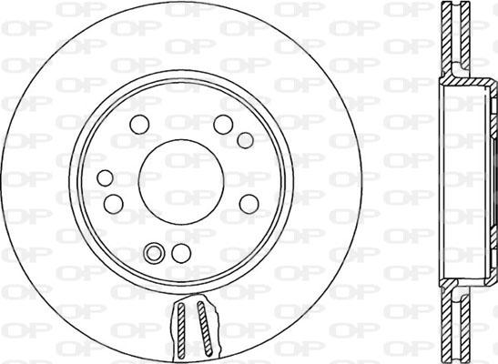 Open Parts BDR1303.20 - Kočioni disk www.molydon.hr