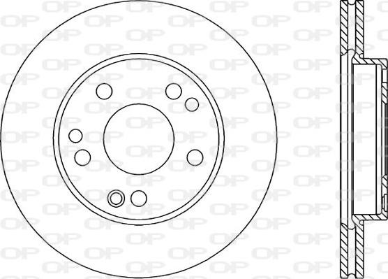 Open Parts BDR1302.20 - Kočioni disk www.molydon.hr