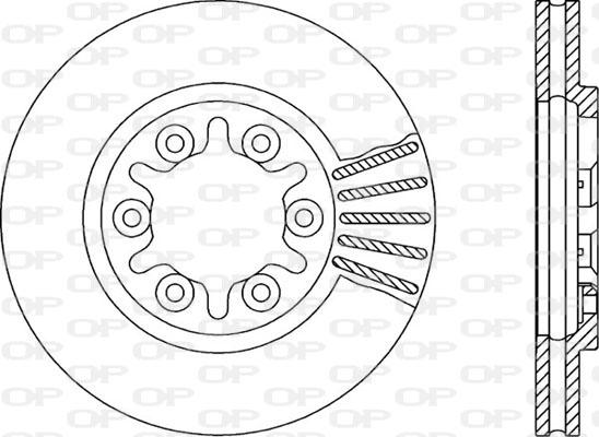 Open Parts BDR1378.20 - Kočioni disk www.molydon.hr