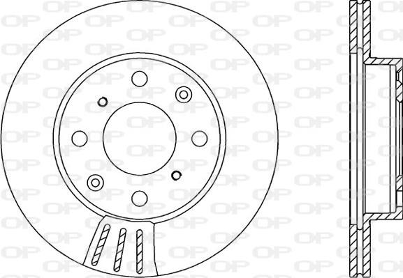 Open Parts BDR1203.20 - Kočioni disk www.molydon.hr