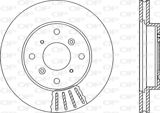 Open Parts BDR1217.20 - Kočioni disk www.molydon.hr