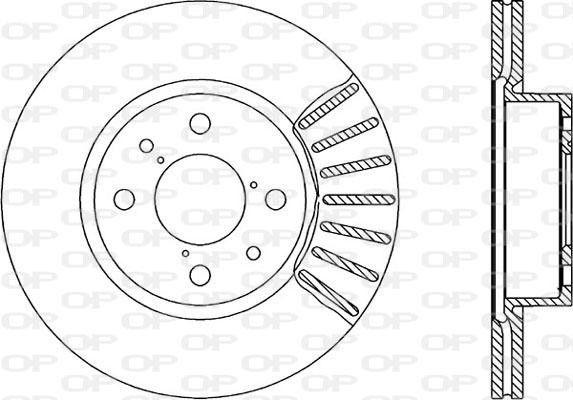 Open Parts BDR1230.20 - Kočioni disk www.molydon.hr